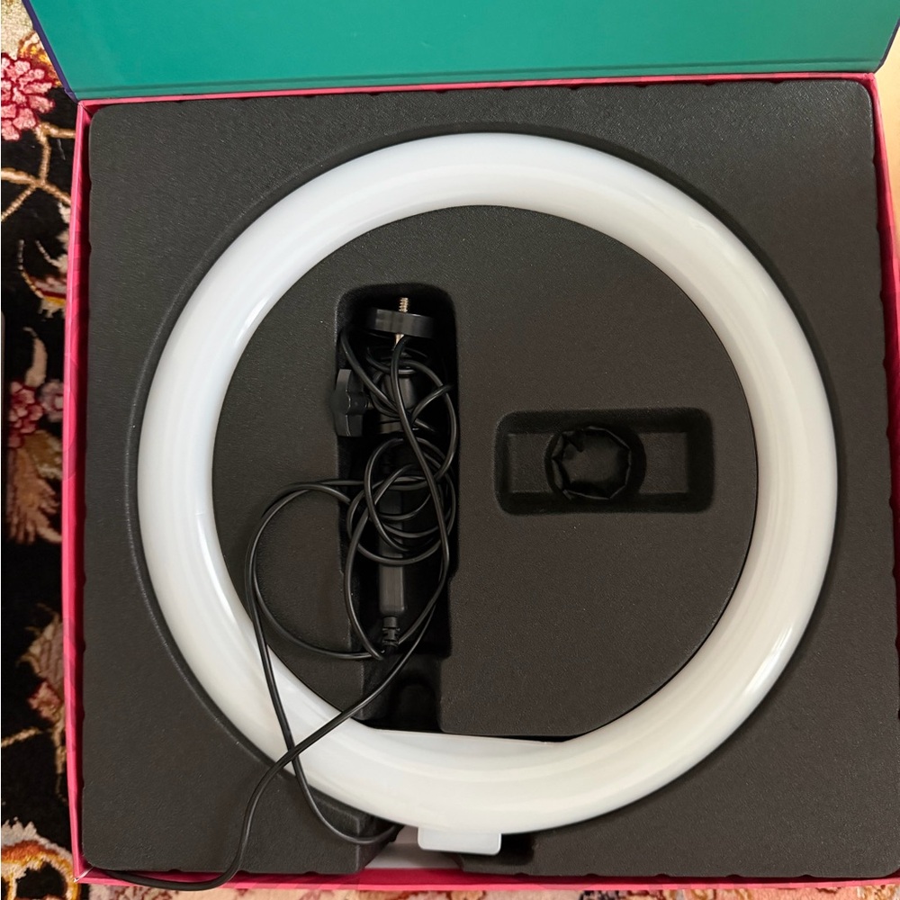 White LED Ring Light